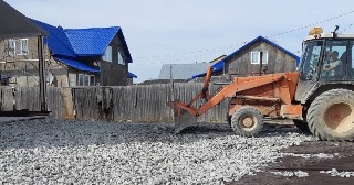 Отсыпка участка Клинцы, цена от 205 р./куб.